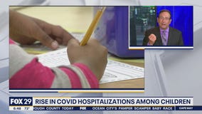Rise of hospitalizations among children