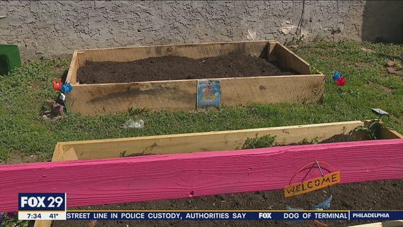 Community comes together to build a garden in honor of 3-year-old Tynirah Borum