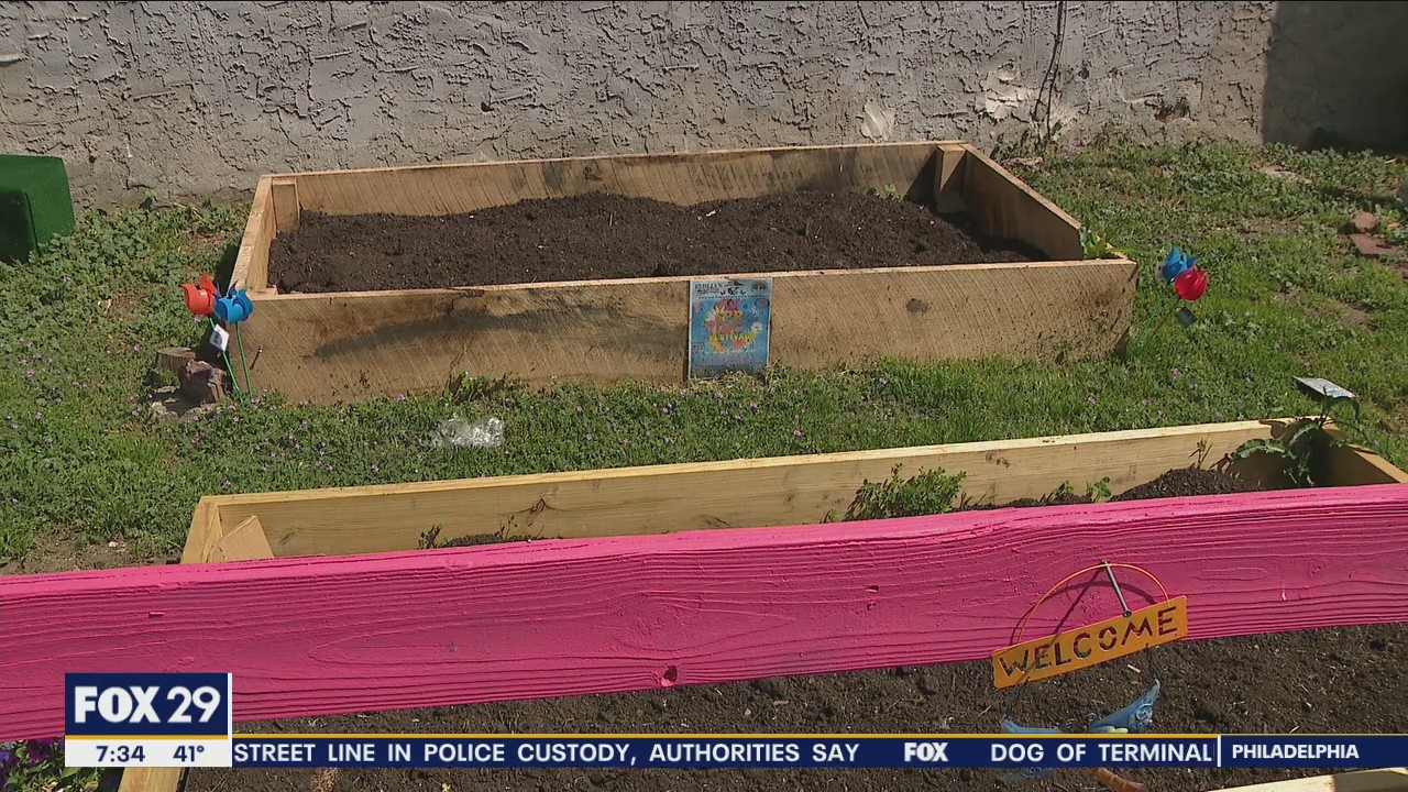 Community comes together to build a garden in honor of 3-year-old Tynirah Borum