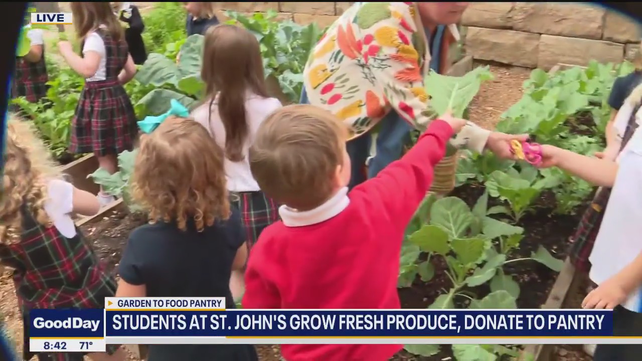 Garden teaching Dallas students about giving back