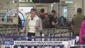 FAA ends flight reduction order
