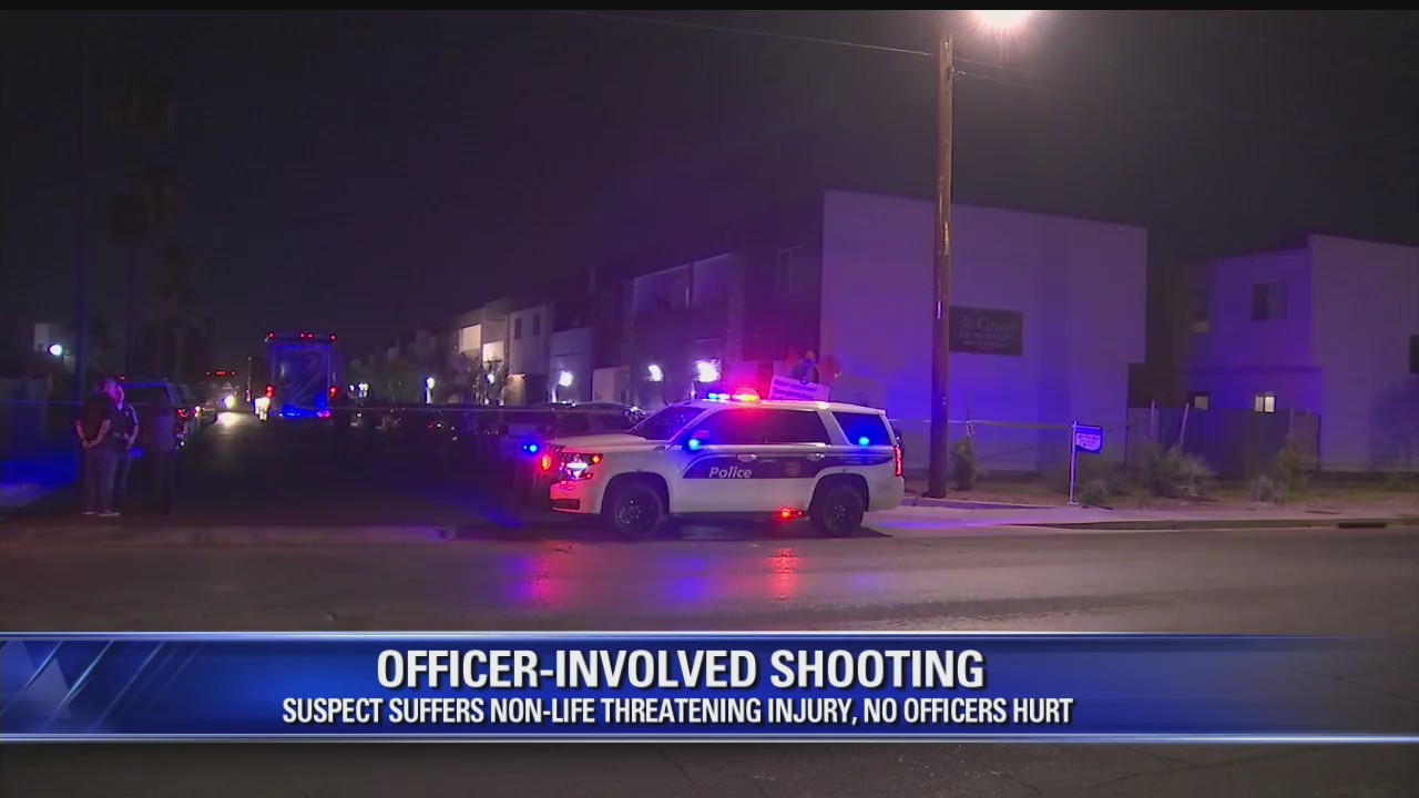 Suspect injured in Phoenix police officer-involved shooting | FOX 10 ...