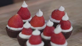 Holiday DIY: Edible Santa hats