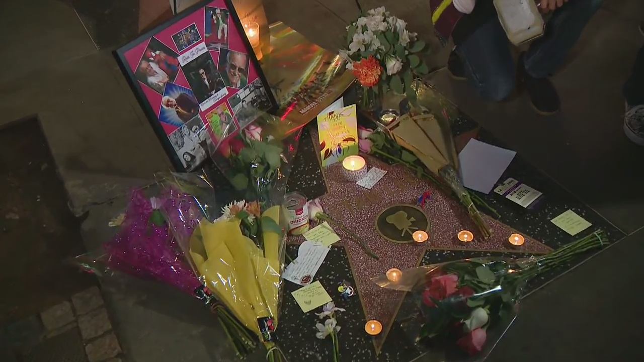 Stan Lee memorial growing in Hollywood