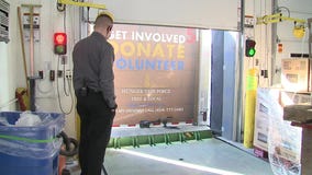 Ham donation by Festival Foods, Hormel Foods