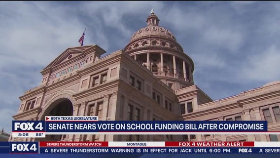 Texas senate nears vote on school funding bill