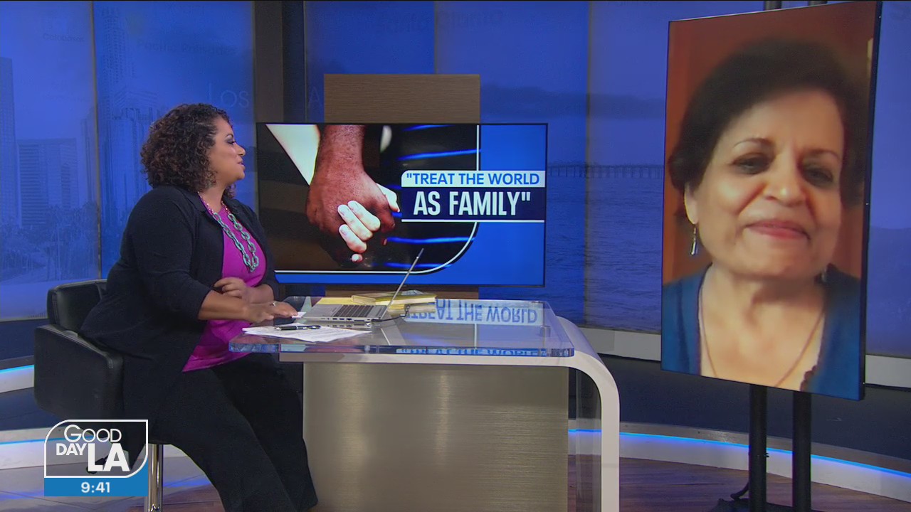 "Treat the world as family"