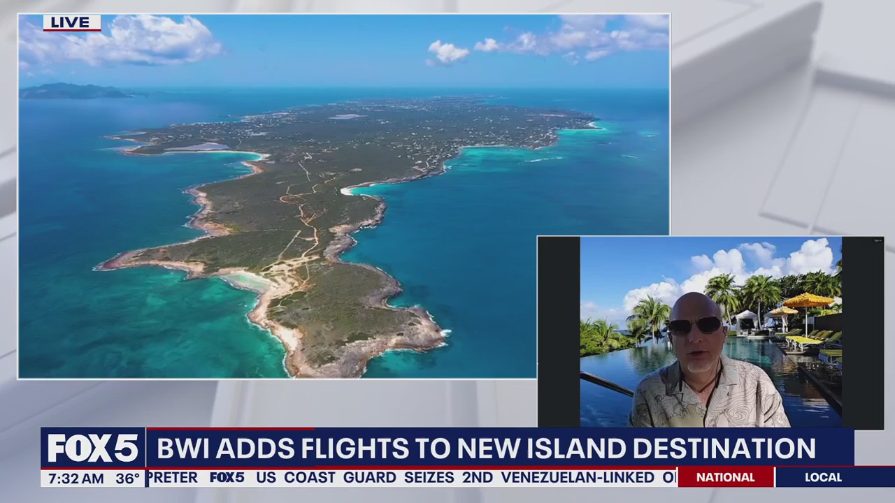 New nonstop flights from BWI to Anguilla
