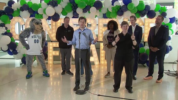 RAW: Minneapolis leaders kick off 'Wolves Back"