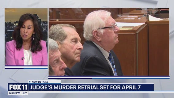 Judge's murder retrial set for Apr. 7