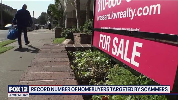 Record number of homebuyers targeted by scammers