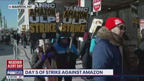 Day 5 of strike against Amazon
