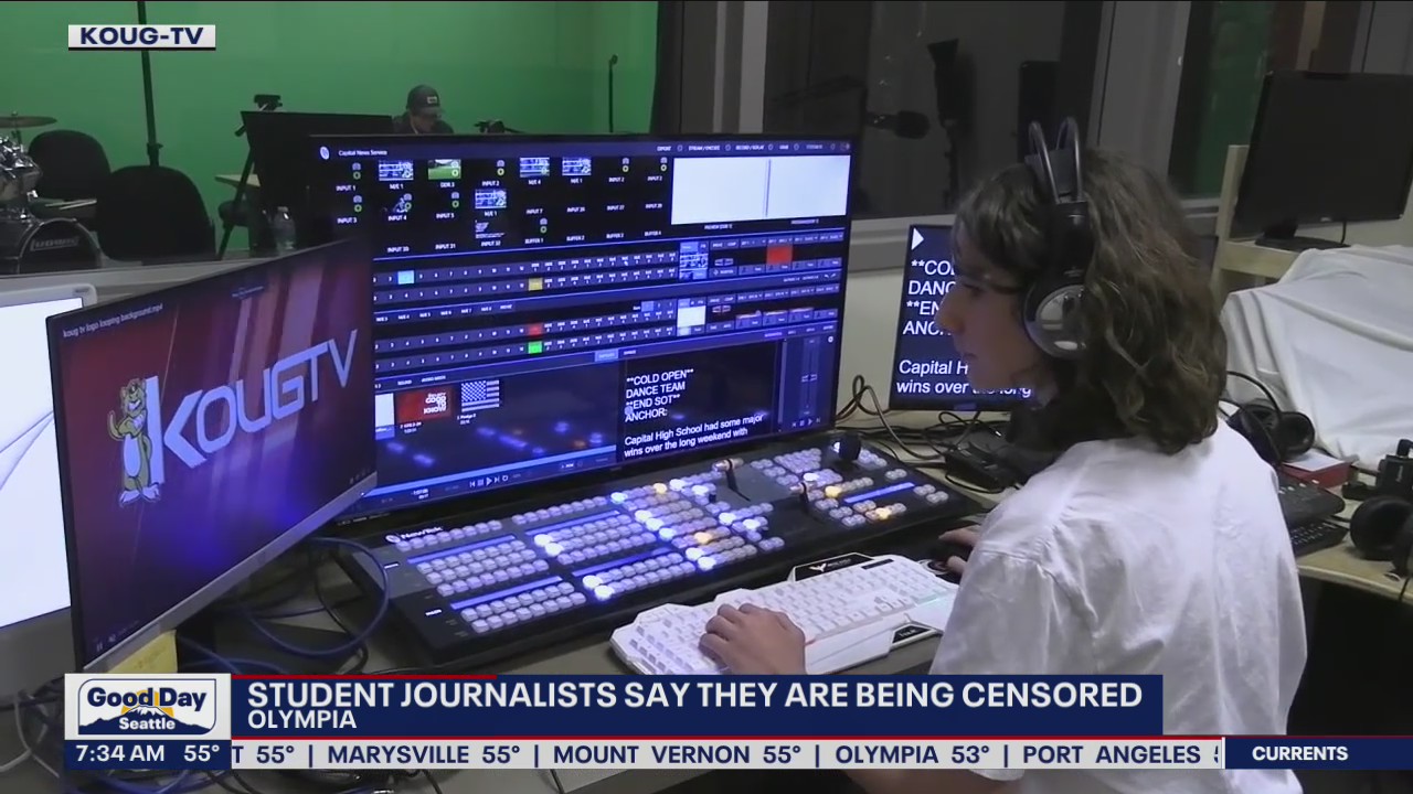 Students claim Olympia high school is censoring student-run news outlets
