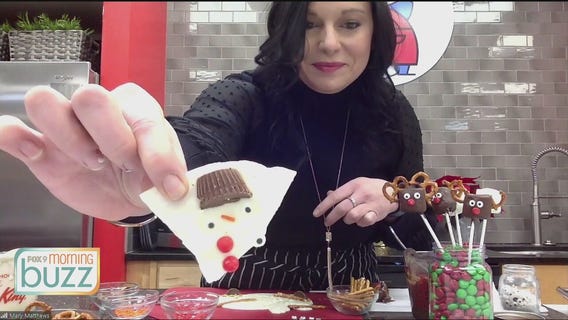 Make your own melted snowmen and reindeer pops without turning on the oven