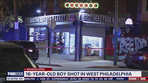 16-year-old boy shot in West Philly