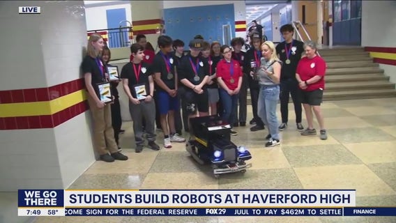 Local robotics team heading to world championships