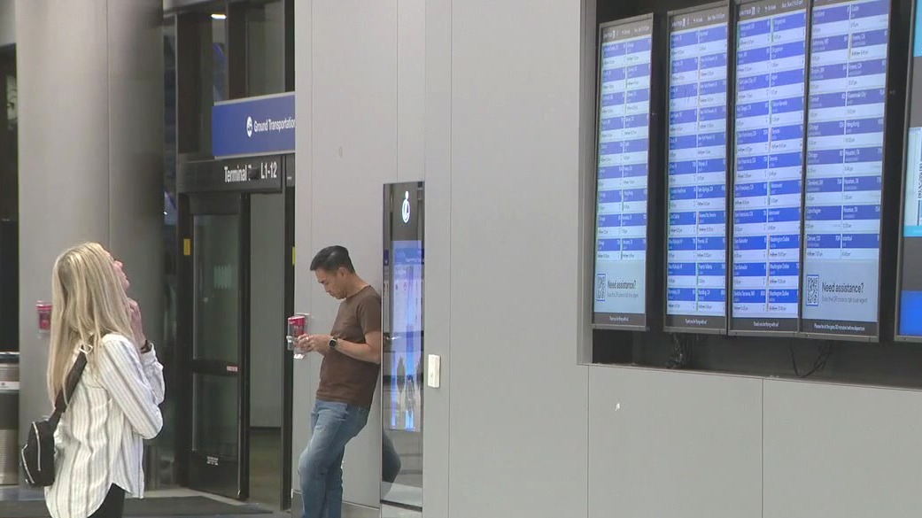 LAX flights delayed due to staffing shortage