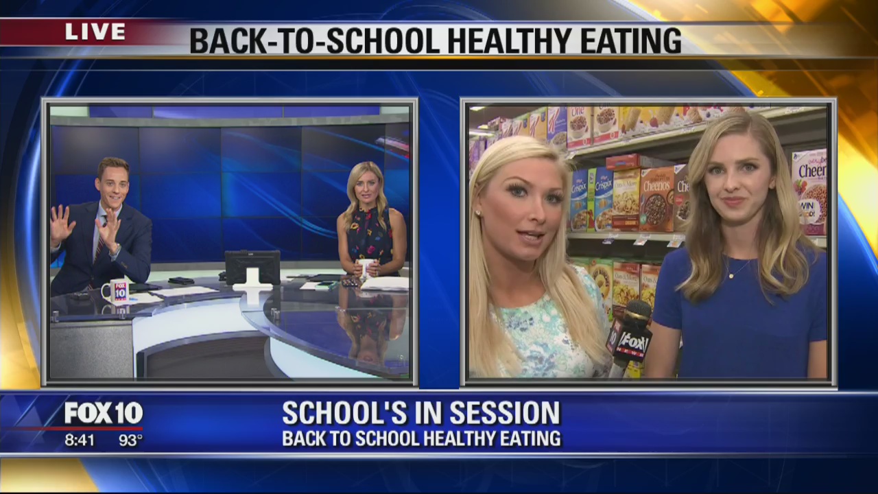 Back to school grocery shopping