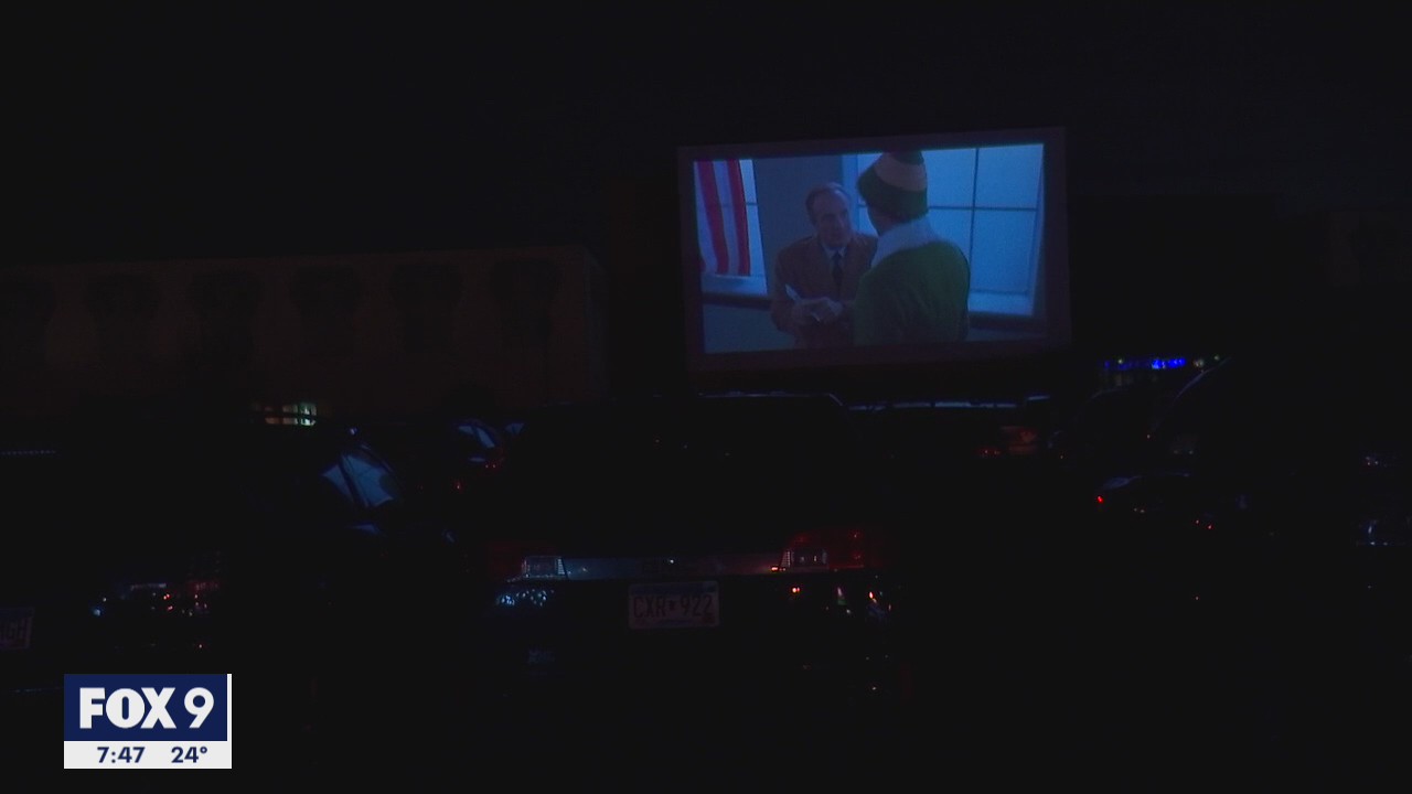 Holiday movies at the drive-in