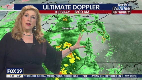 Weather Authority: Tuesday 5 a.m. update