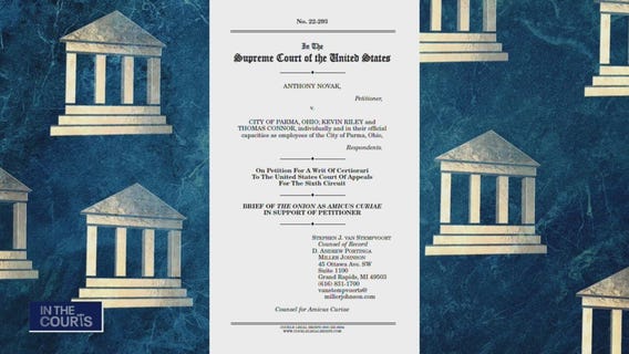 "The Onion" files amicus brief supporting satire