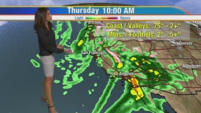 Maria Quiban's Wednesday morning weather forecast