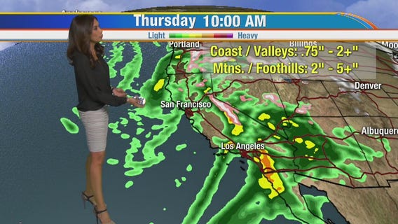 Maria Quiban's Wednesday morning weather forecast