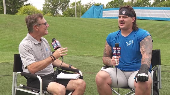 Lions Training Camp -- Tate Ratledge Interview