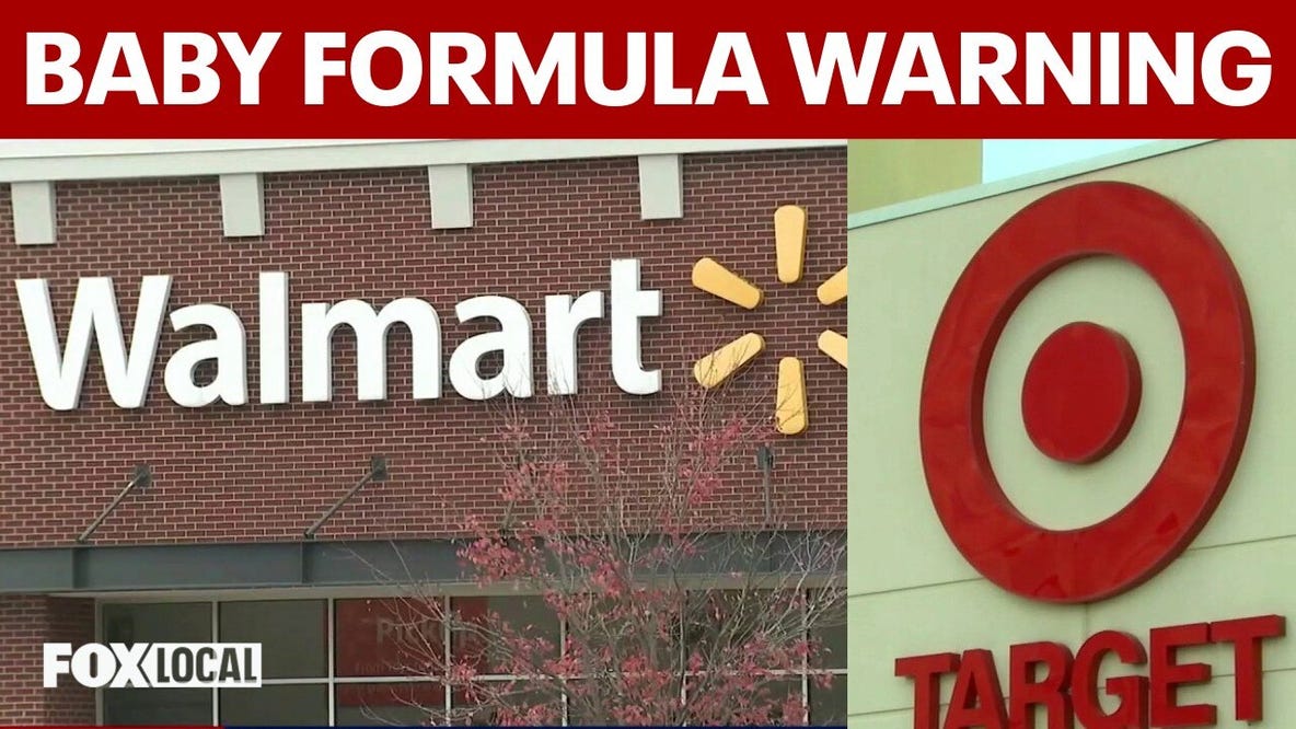 FDA warns Walmart & Target for selling recalled baby formula
