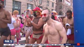 Runners strip down for a good cause this weekend in Cupid's Undie Run