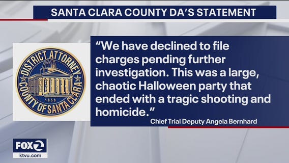 Santa Clara County District Attorney's Office declines to file charges in Gilroy shooting
