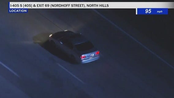 Police chase through San Fernando Valley on MDW