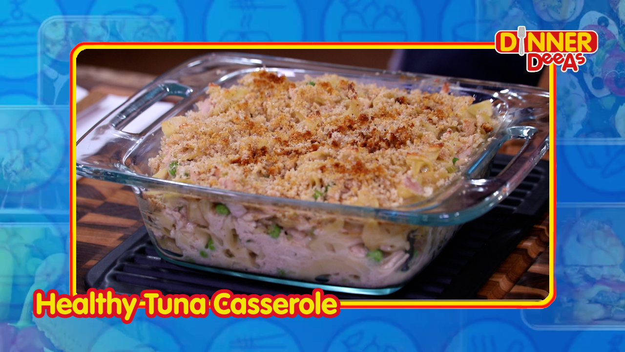 Healthy Tuna Casserole Recipe | Dinner DeeAs