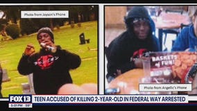 Police arrest teen in Federal Way IHOP shooting that killed toddler