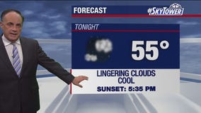Tampa weather | Lingering clouds and cool temps