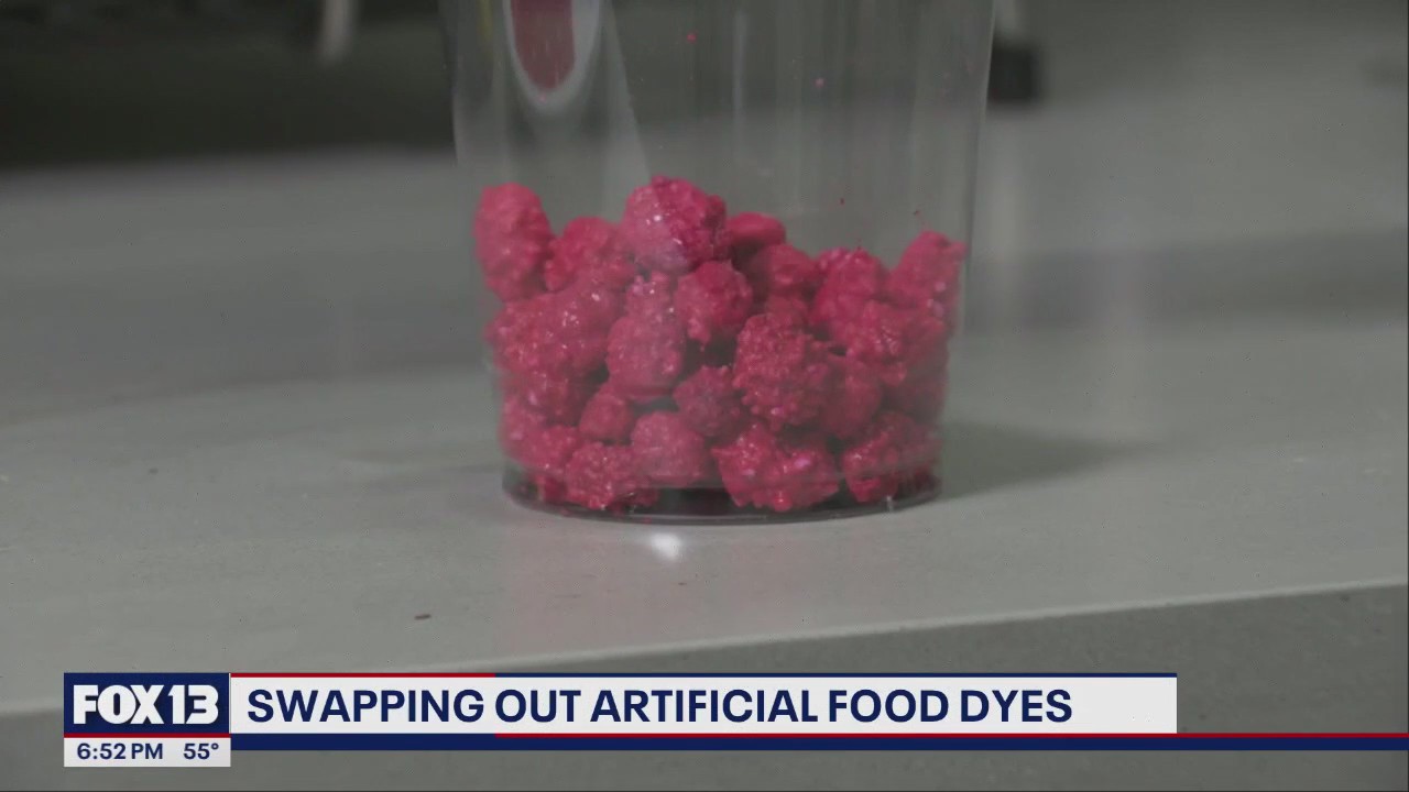 Businesses swapping out artificial food dyes