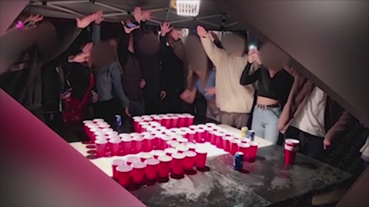 Photo of Nazi salutes, swastika sparks outrage