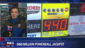 Powerball jackpot hits $460 million for nation's 10th largest of all time