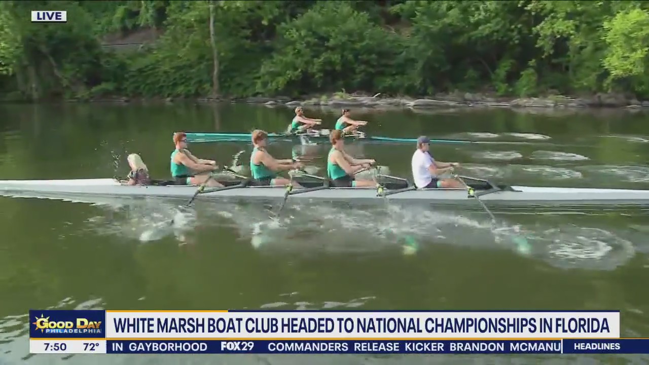 Whitemarsh Boat Club's teamwork makes waves