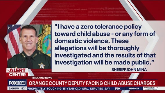 Deputy accused of child abuse