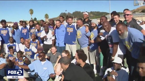Golden State Warriors play San Quentin inmates