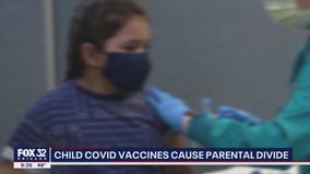 Child COVID vaccines cause parental divide