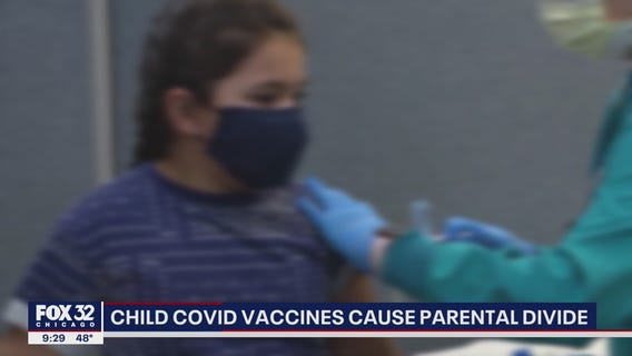 Child COVID vaccines cause parental divide