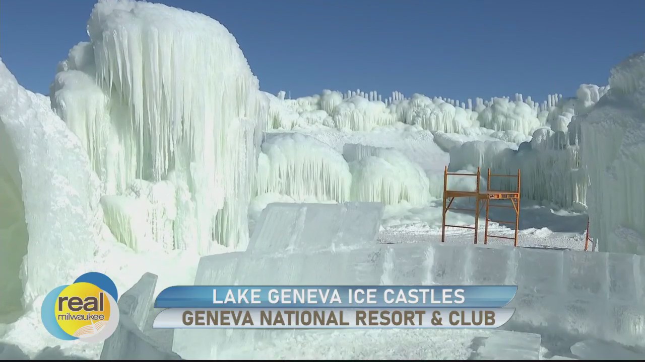 Visit the Ice Castles in Lake Geneva this winter