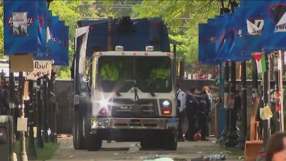 DePaul University encampment torn down after more than two weeks