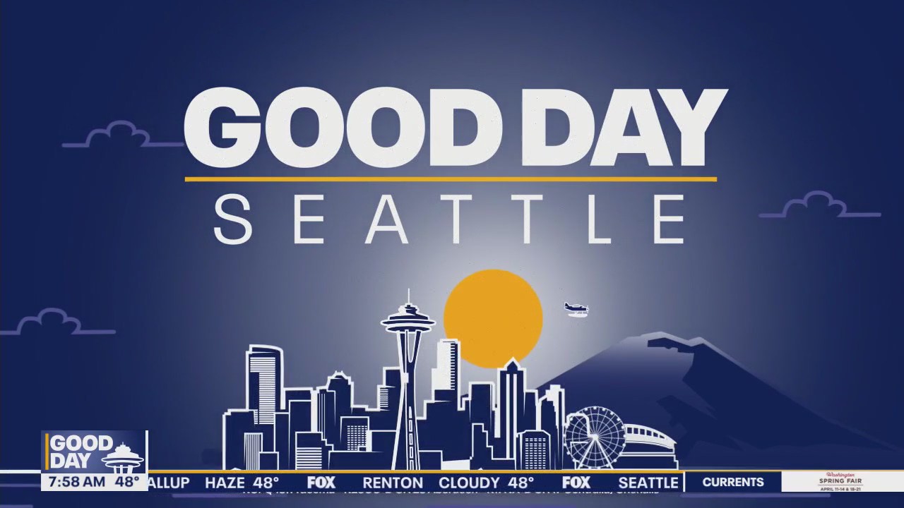 Good Day Seattle at 8am on Monday, 4/7