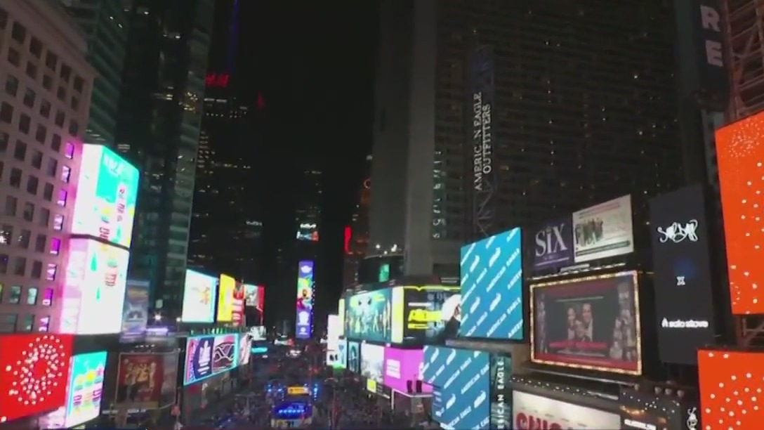 Countdown to New Year's Eve in New York