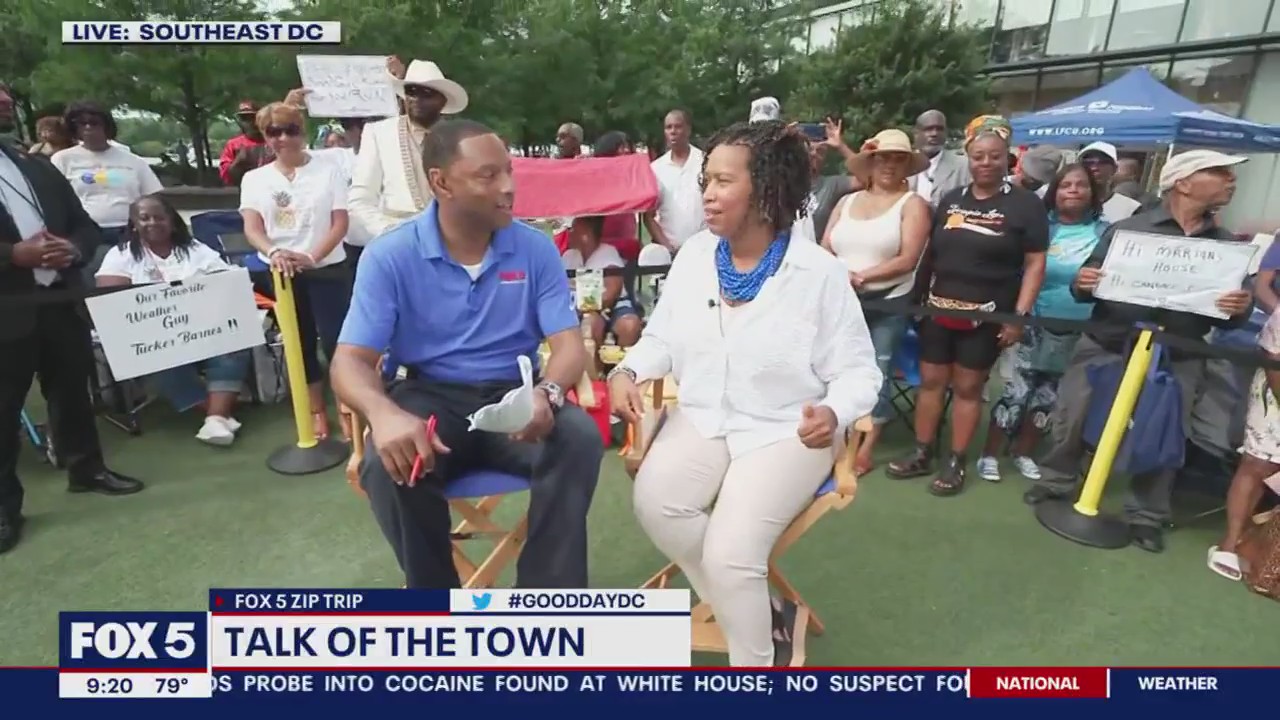 DC Mayor Bowser visits FOX 5 Zip Trip!