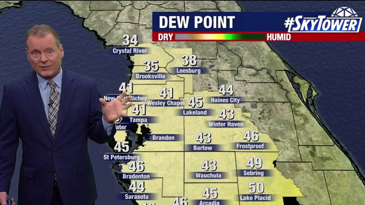 Tampa Weather | Saturday warms up nicely