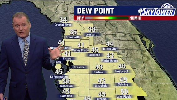 Tampa Weather | Saturday warms up nicely